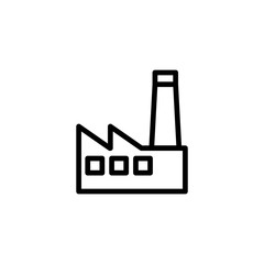 Vector factory icon