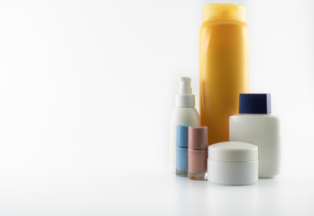 Personal care kit. Photo was taken in the studio against white background.