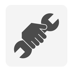 hand wrench icon