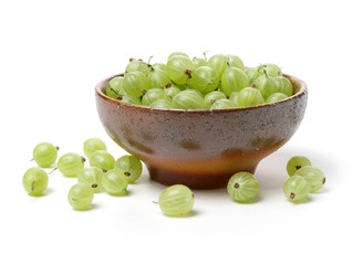 Peru Groundcherry on white background