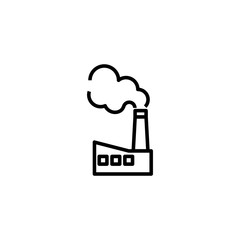 Vector factory icon