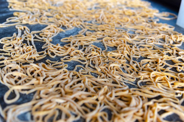 Handmade noodels 