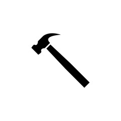 Vector hammer icon design