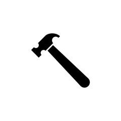 Vector hammer icon design
