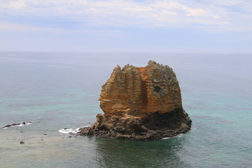 Fototapeta premium Rock in the sea