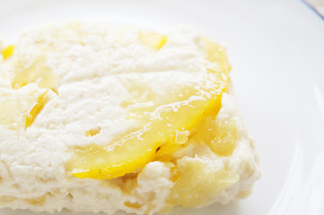 柚子レアチーズケーキ