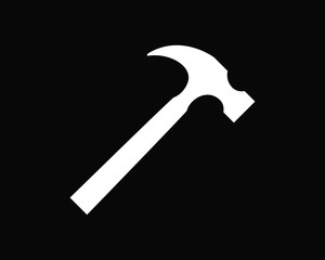 Classic Claw Hammer Isolated Vector Illustration
