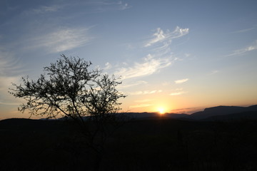 atardecer