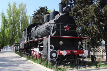 old steam locomotive