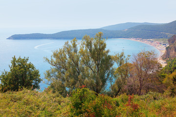 Fototapeta na wymiar Spectacular natural place with wonderful sea view
