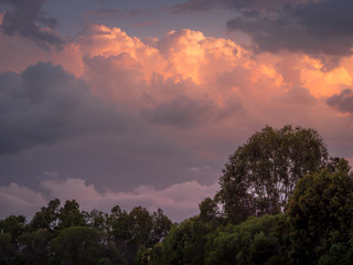 Beautiful Evening Cloudscape