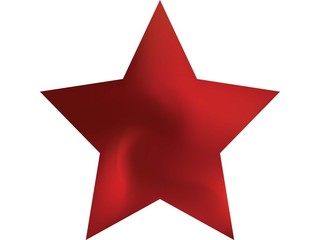 Abstract background in the form of pentagram.