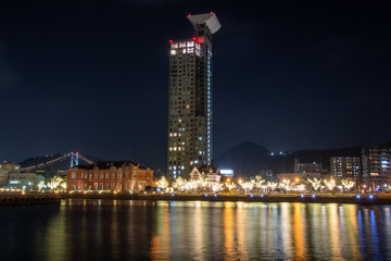 Fototapeta na wymiar 門司港の夜景