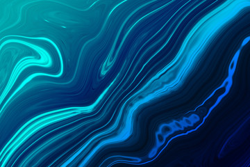 Marble ink colorful. Blue marble pattern texture abstract background. can be used for background or wallpaper