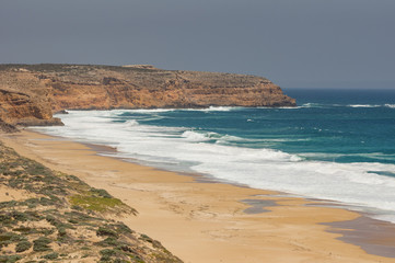 Pristine beaches and the rugged coastline of Yorke Peninsula, located west of Adelaide in South Australia