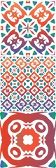 Decorative color ceramic talavera tiles.