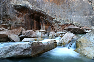 Flowing creek