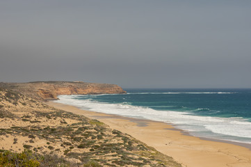 Pristine beaches and the rugged coastline of Yorke Peninsula, located west of Adelaide in South Australia