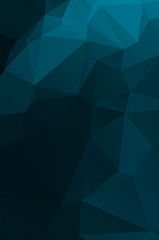 Obraz premium Black Background with Triangle Pattern