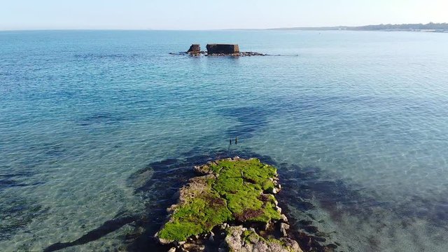 Verso il molo Adriano - San Cataldo - Salento
