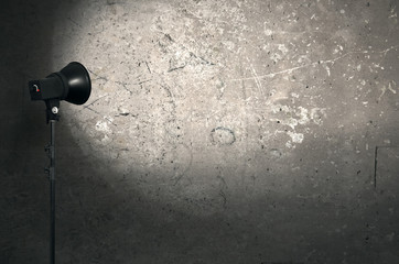 light on wall