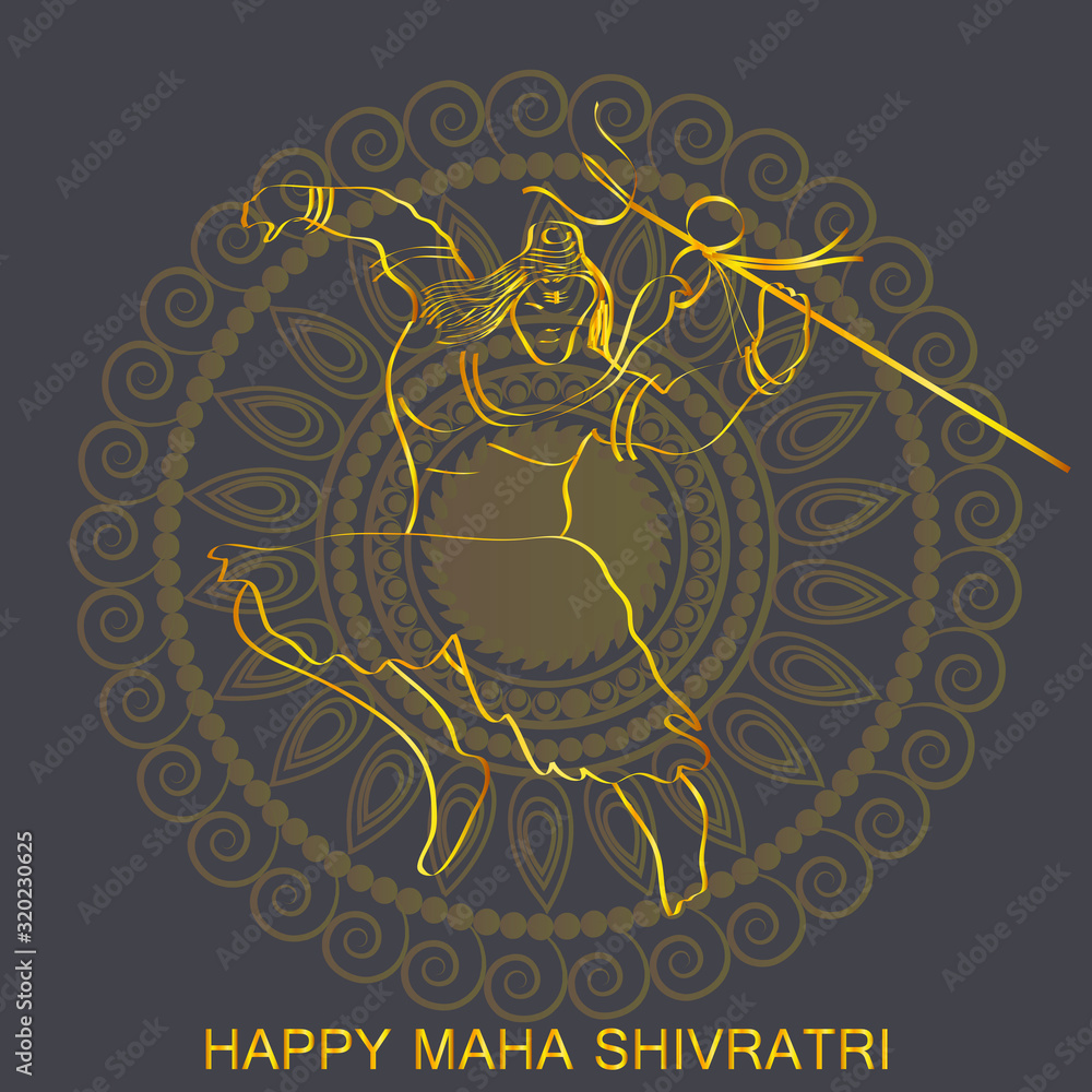 Poster happy maha shivratri