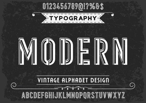 ABC vector.Typography typeface  digital music future creative font. vector illustraion classic  lettering.elegant and modern style vector