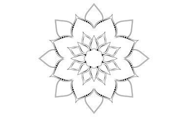 Simple Flower Mandala Photos Royalty Free Images Graphics