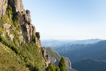 Spectacular views of the Pinnacles, Coromandel, New Zealand