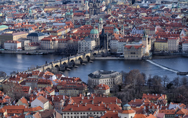 Fototapeta na wymiar Prag Panorama