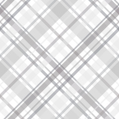 Seamless pattern in cute light grey and white colors for plaid, fabric, textile, clothes, tablecloth and other things. Vector image. 2