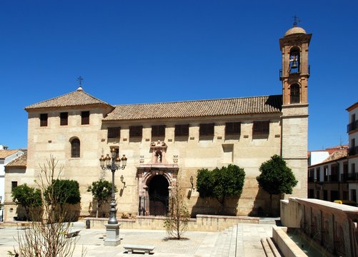 Santa Catalina convent in the Plaza Guerrero Munoz, Antequera, Spain.