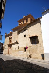 Fototapeta na wymiar View of the Incarnation Convent (Convento de la Encarnacion), Antequera, Spain.