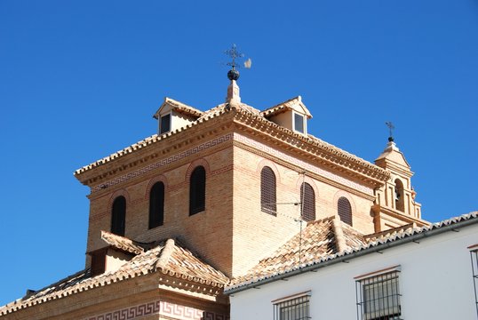 View of the Incarnation Convent (Convento de la Encarnacion), Antequera, Spain.