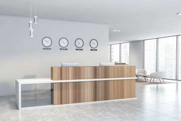 White international company reception and lounge
