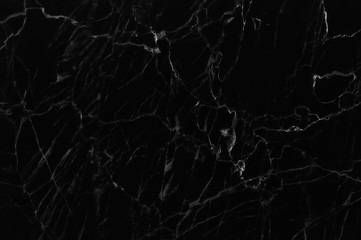 Black and white marble stone texture background