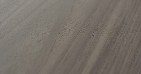 Closeup black untreated walnut surface