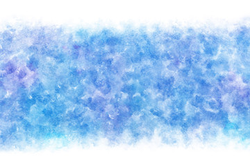 空 雲 青 夏 水彩 背景