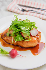 チキンの照り焼き