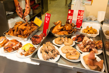 Streetfood in Hong Kong, China