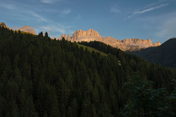 Alto Adige Alps Mountain sky sunset