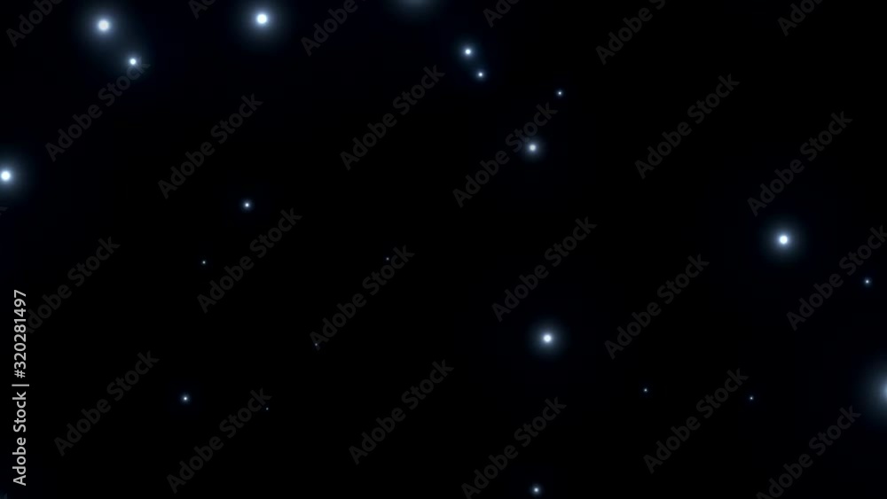 Poster particles loop abstract motion background