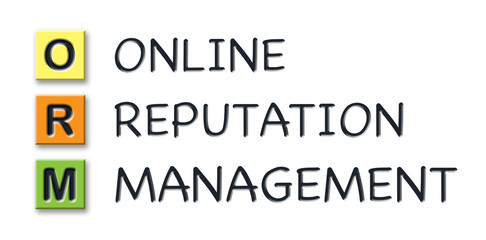 ORM initials in colored 3d cubes with meaning