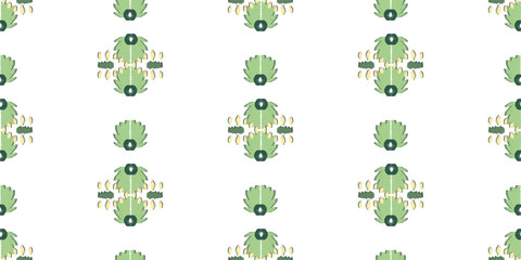 Ethnic wave pattern. Seamless  ehnic carpet African pattern.  Aztec style. Geometric mosaic