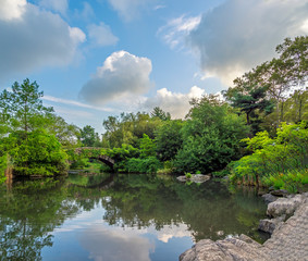 Gapstow Bridge in Central Park