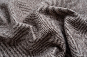 Autumn and winter clothing fabric brown velvet fabric texture