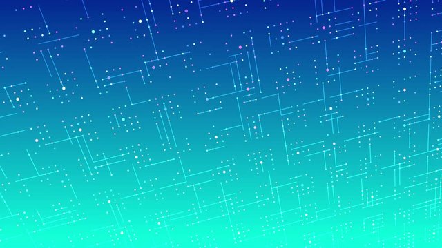 Data field network system on blue