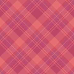 Seamless pattern in bright warm berry pink colors for plaid, fabric, textile, clothes, tablecloth and other things. Vector image. 2