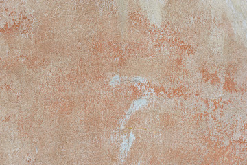 old stucco texture. Cracks and scratches on the old wall.