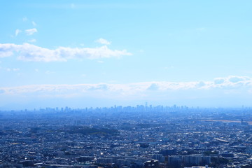 都市風景　俯瞰図